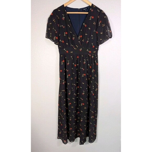 Madewell Dresses & Skirts - MADEWELL By J.Crew Tulip Sleeve Maxi Dress in Sweet Blossoms Sz 4 $158 N96